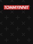 TommyInnit Hoodies - Tommyinnit in red Pullover Hoodie RB2805 TMS2409