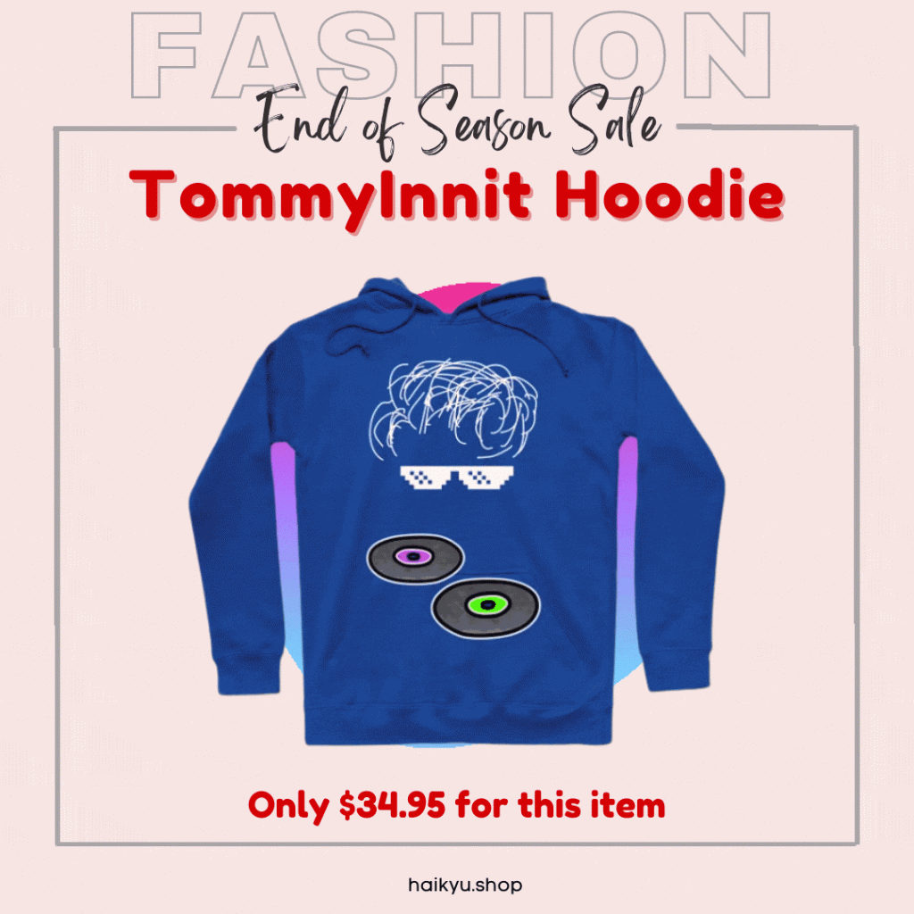 Tubbo Tommy Innit Funny T-Shirt Long Sleeve Sweatshirt Hoodie