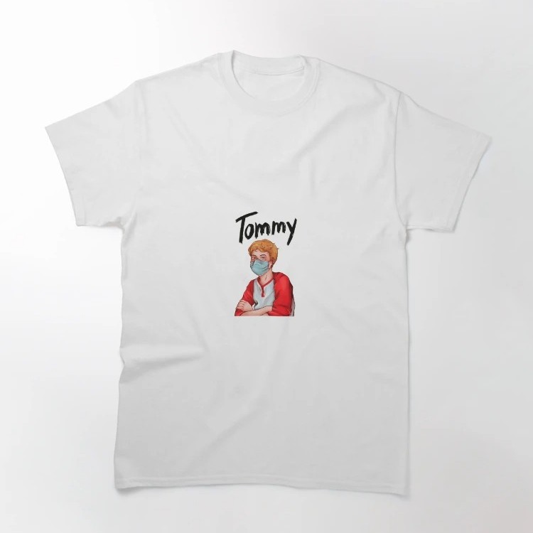 ssrcoclassic teeflatlayfafafa - TommyInnit Store